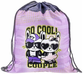 ArtSpace Мешок для обуви Cool couple МДО_27772, фиолетовый