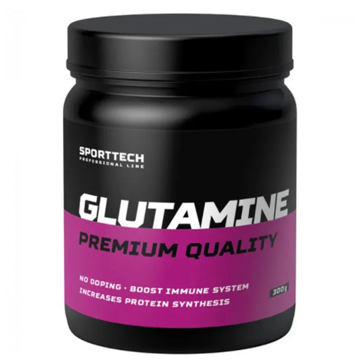 Аминокислоты глютамин SPORTTECH Glutamine, 300 гр. порошок Спортивное питание