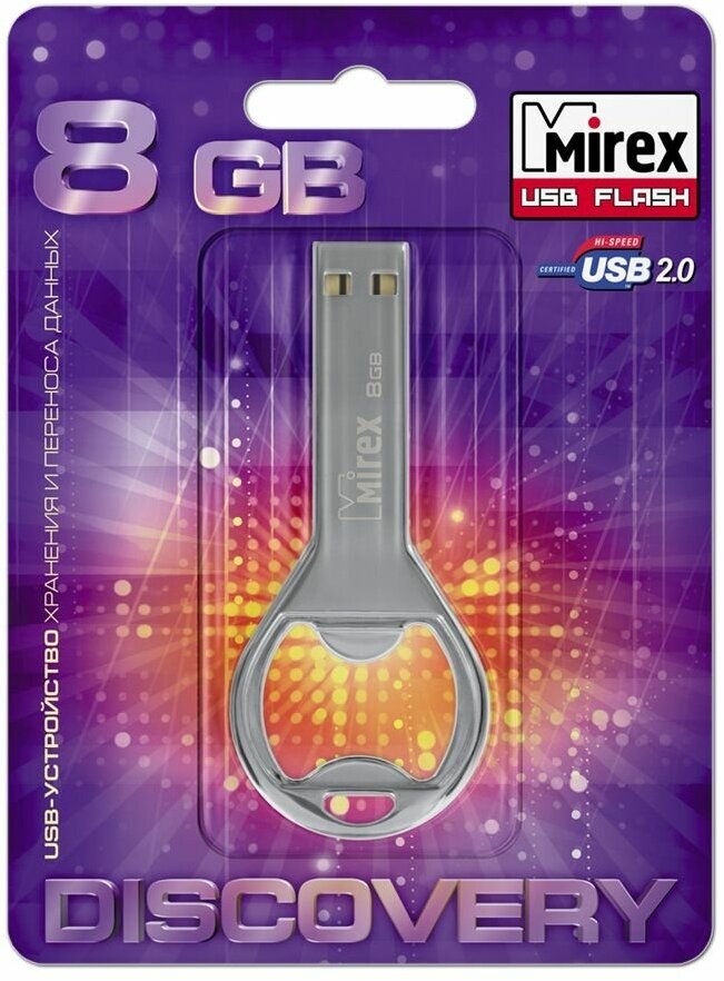 Флешка USB Flash Drive MIREX BOTTLE OPENER 8GB