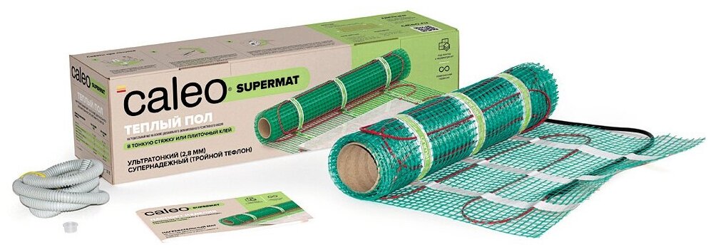 Теплый пол CALEO SUPERMAT 130 Вт/м2, 1,2м2