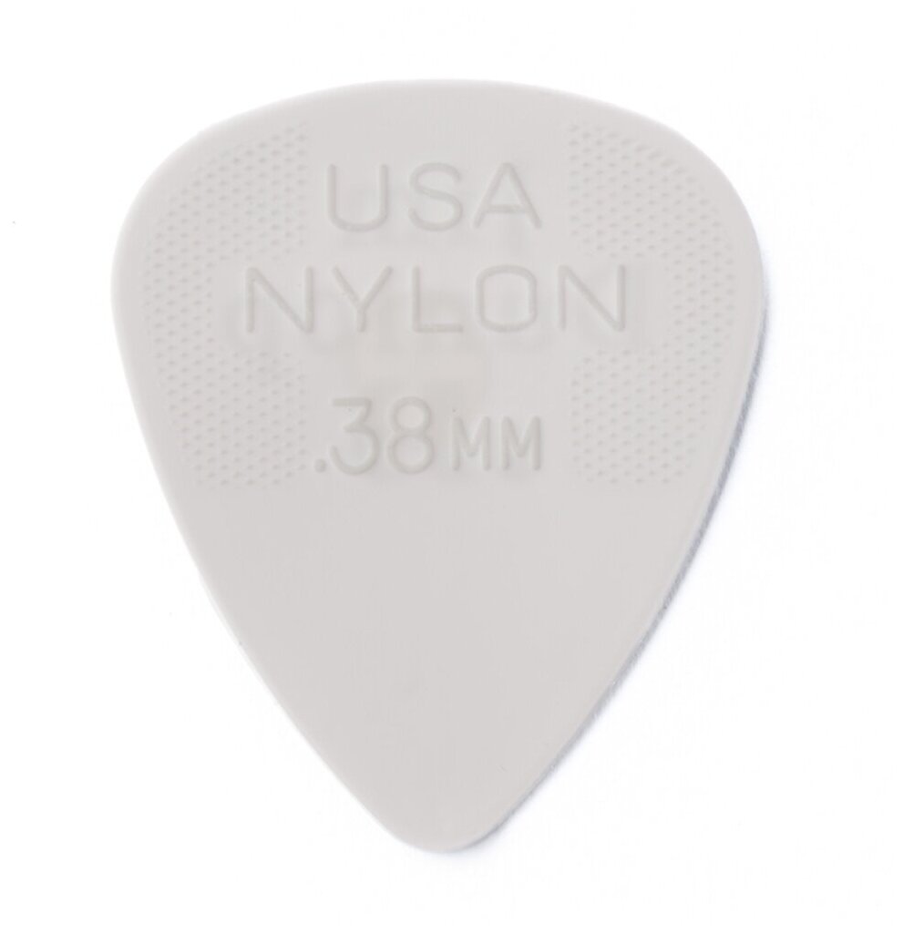 44P.38 Nylon Standard Медиаторы 12шт, толщина 0,38мм, Dunlop