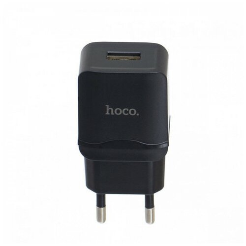 Сетевое зарядное устройство Hoco C22A Little Superior, черный сзу usb hoco n26 18w qc3 0 white