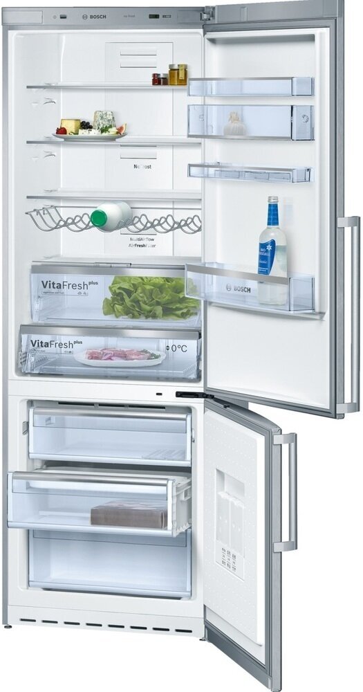 Холодильник BOSCH , двухкамерный, нержавеющая сталь - фото №7