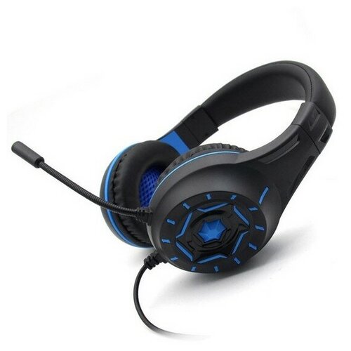 Наушники проводные KOMC G314 GAME головные черно-синий 218500₽