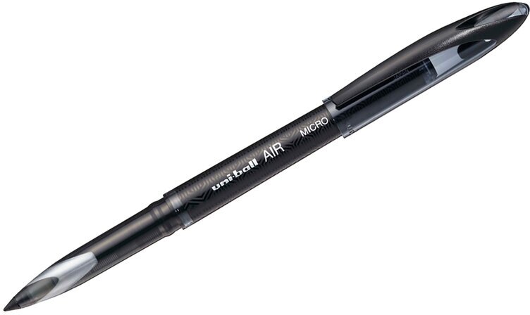 Ручка-роллер Uni "Uni-Ball Air UBA-188M" черная 05мм 2 штуки