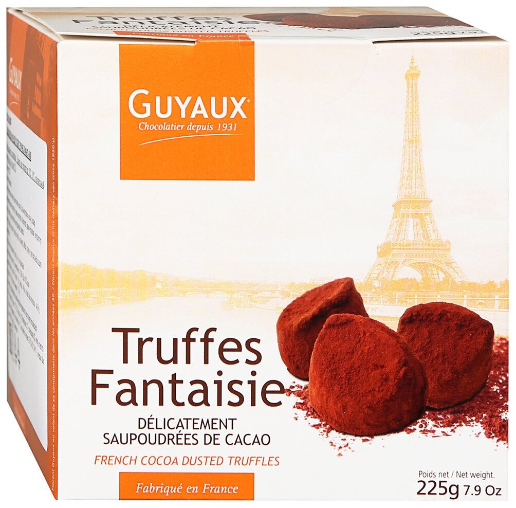 Традиционные французские трюфели GUYAUX Фантазия, 225г