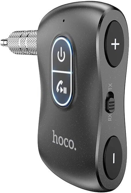 FM Модулятор + ресивер Hoco E73 Pro, черный