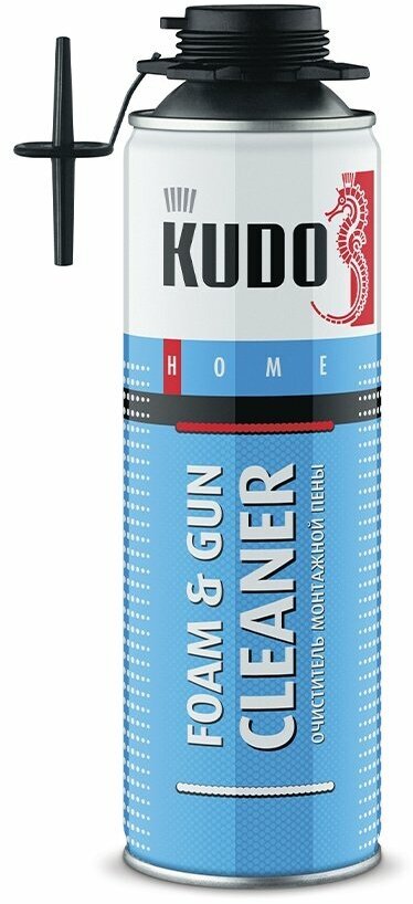 Очиститель монтажной пены Kudo Home Foam&Gun cleaner, 650 мл