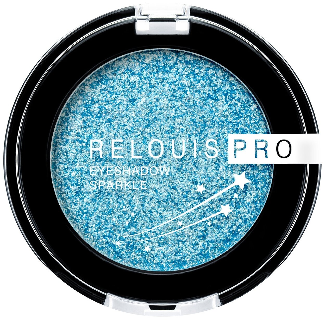 Тени для век RELOUIS PRO Eyeshadow Sparkle тон:05 mermaid ta Голубо-зелёный дуохром