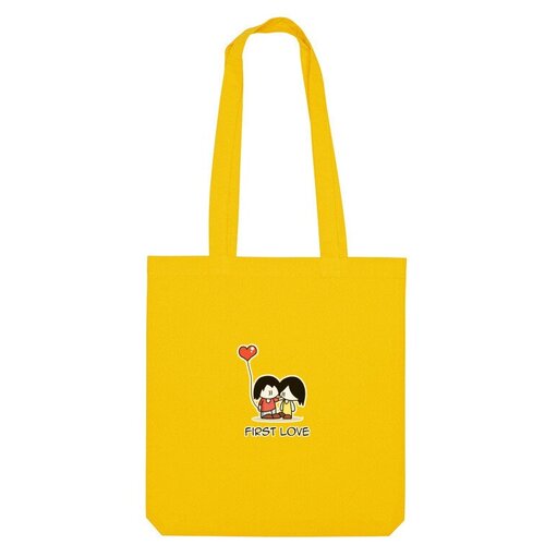 фото Сумка шоппер us basic, желтый