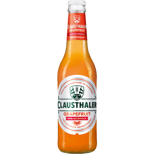Пиво светлое фильтрованное безалкогольное Clausthaler GRAPEFRUIT (Клаусталер Грейпфрут) 0,33 л 24 шт