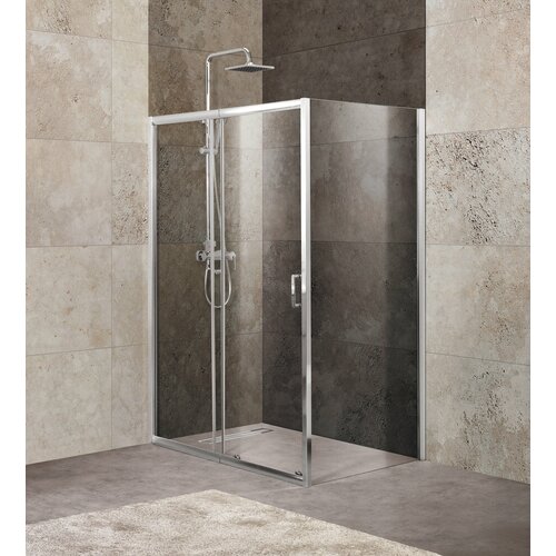 Душевой уголок BelBagno UNIQUE-AH-1-120/135-80-C-Cr