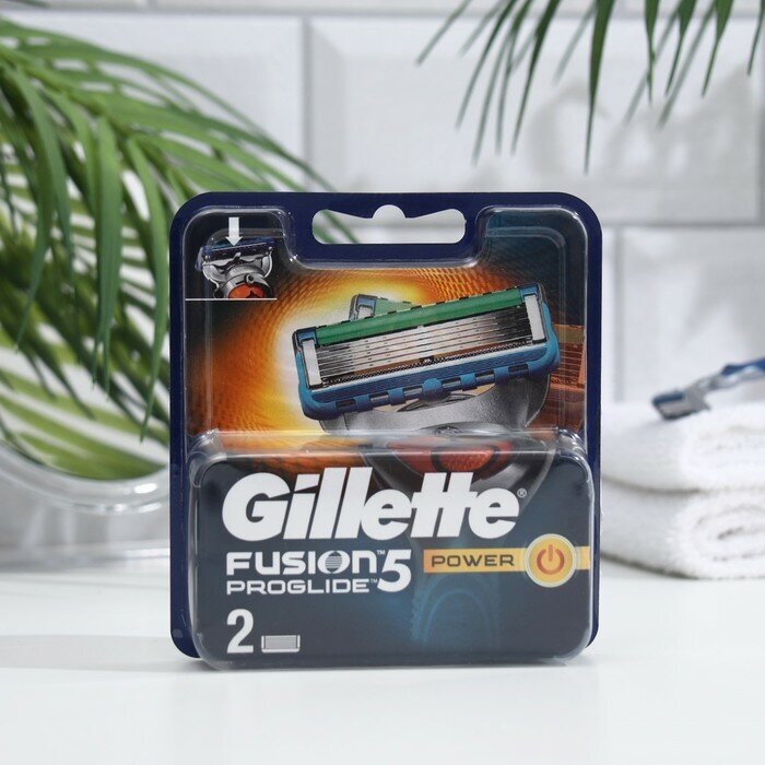 кассеты GILLETTE Fusion Pro Glide Power 4шт - фото №11