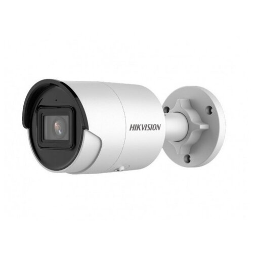 Hikvision Видеонаблюдение DS-2CD2023G2-IU 6mm 2Мп уличная цилиндрическая IP-камера с EXIR-подсветкой до 40м и технологией AcuSense 1589200₽