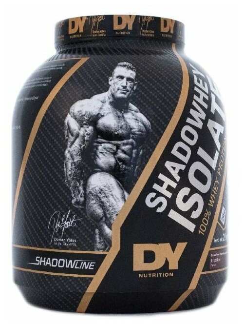 Dorian Yates DY Nutrition Shadowhey Isolate 2кг (шоколад) Протеин изолят сывороточного белка