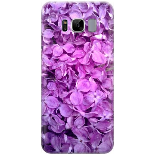 фото Силиконовый чехол на samsung galaxy s8 / самсунг с8 с принтом "цветы серени" gosso