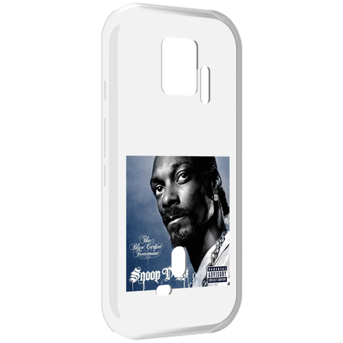 Чехол MyPads Snoop Dogg THA BLUE CARPET TREATMENT для ZTE Nubia Red Magic 7S Pro задняя-панель-накладка-бампер чехол mypads snoop dogg coolaid для zte nubia red magic 7s pro задняя панель накладка бампер