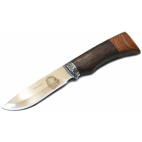 Нож туристический Лев туристический нож вологда сталь 65х13 рукоять дерево металл