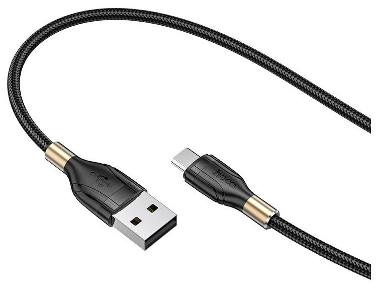 USB Кабель Micro, HOCO, U92, 1.2m, черный