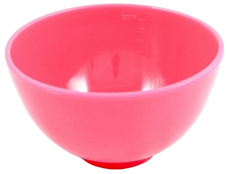 ANSKIN Аксессуары Косметическая чаша д/размешивания маски 300cc Rubber Bowl Small (Red) 300сс