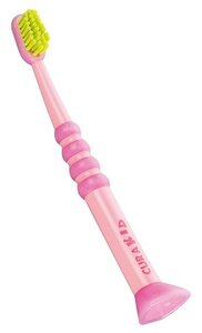 Детская зубная щетка CURAPROX CK 4260 (розовая), с гуммированной ручкой