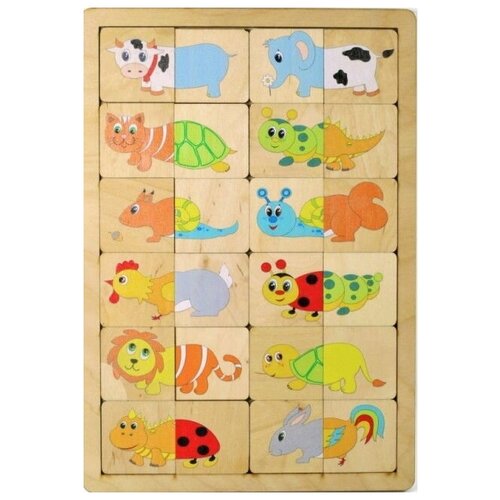 Обучающий конструктор 40 деталей (машинка в комплекте)