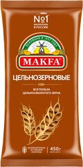 Макароны цельнозерновые, перья, 450 г