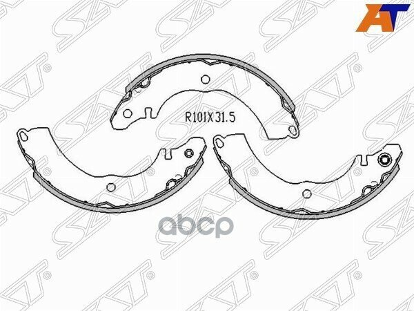 Колодки Тормозные Зад Mitsubishi Lancer Ix 03-/Colt 02-/Colt Plus 02-/Honda Legend 04- Sat арт. ST-4800A008