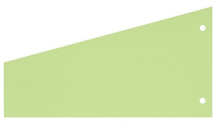 Разделитель листов Разделительные полоски Attache, зеленые, 100 ш.