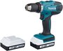 Аккумуляторная дрель-шуруповерт Makita DF457DWE