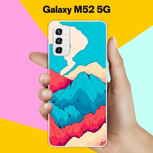 Силиконовый чехол на Samsung Galaxy M52 5G Пейзаж 50 / для Самсунг Галакси М52