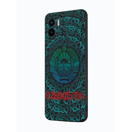 Силиконовый чехол Mcover для Xiaomi Redmi A1 с рисунком Ozbekiston graffity, защитная накладка бампер для телефона силиконовый чехол mcover для xiaomi redmi note 10 pro с рисунком ozbekiston graffity