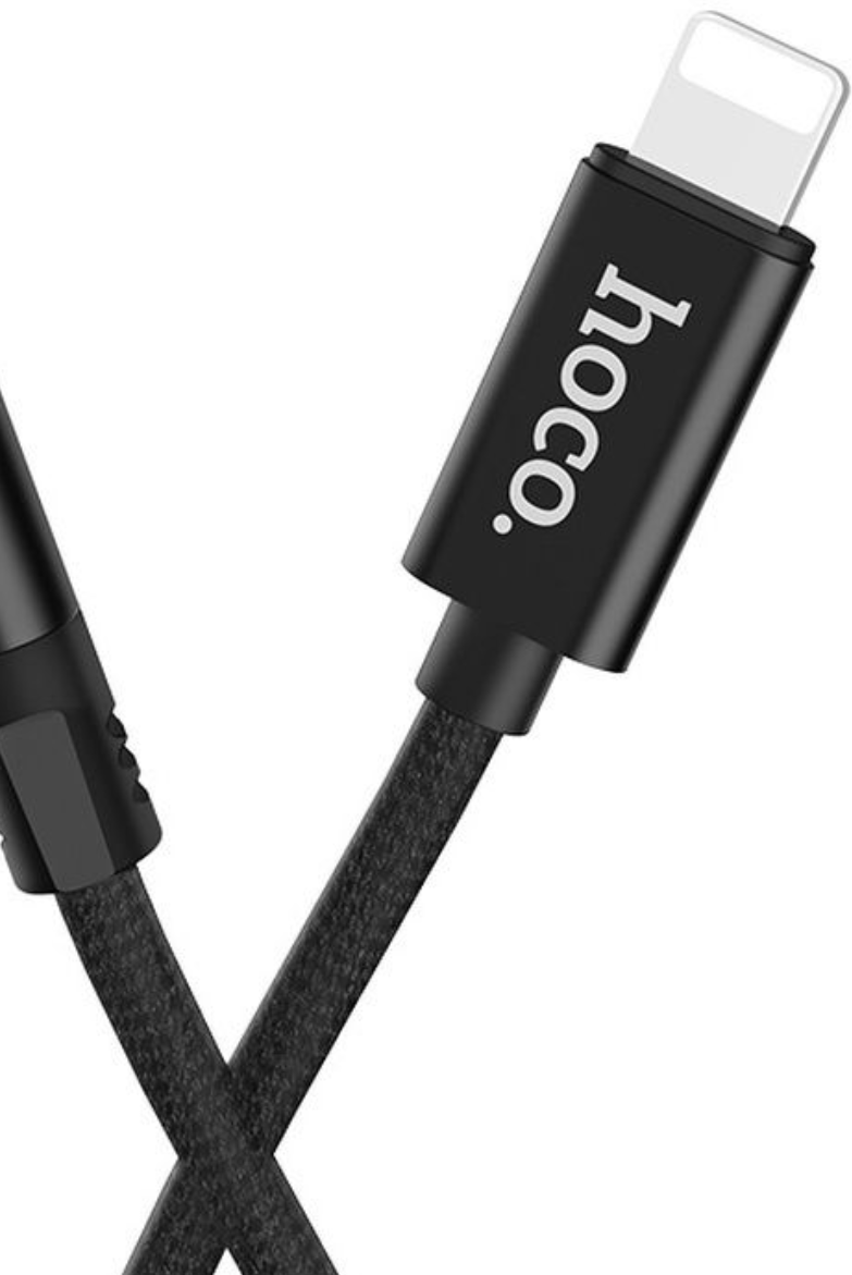 Адаптер Hoco UPA13 Sound Source Lightning - 3.5 Audio Cable Black (6957531096375) - фото №7