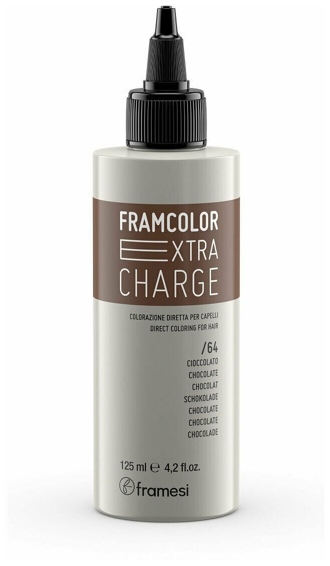 Пигмент прямого действия FRAMCOLOR EXTRA CHARGE CHOCOLATE (шоколад), 125 мл