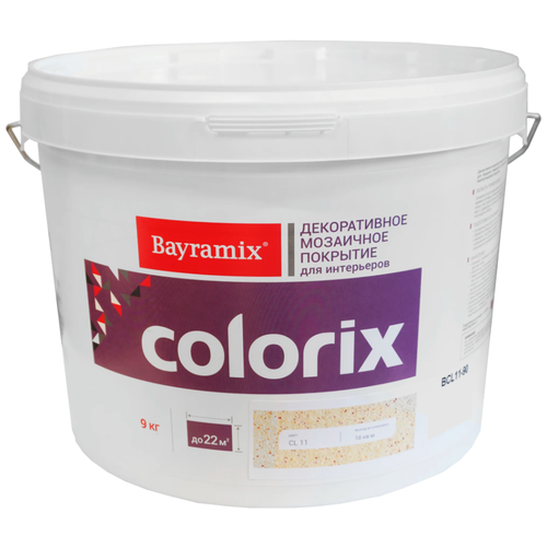 Декоративное покрытие Bayramix Colorix, CL 11, 9 кг