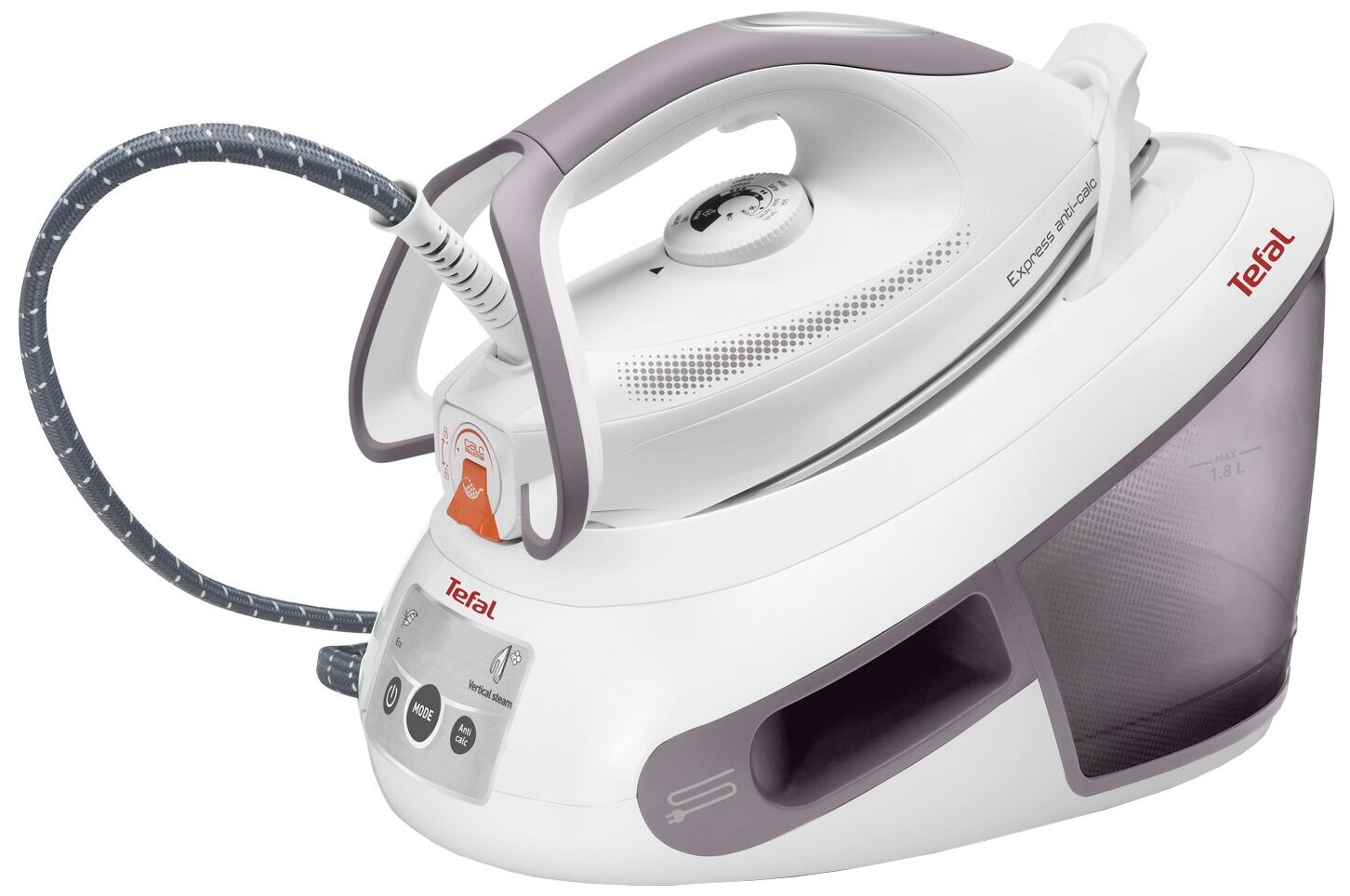 Парогенератор Tefal SV8011 Express Anti-Calc белый/серый