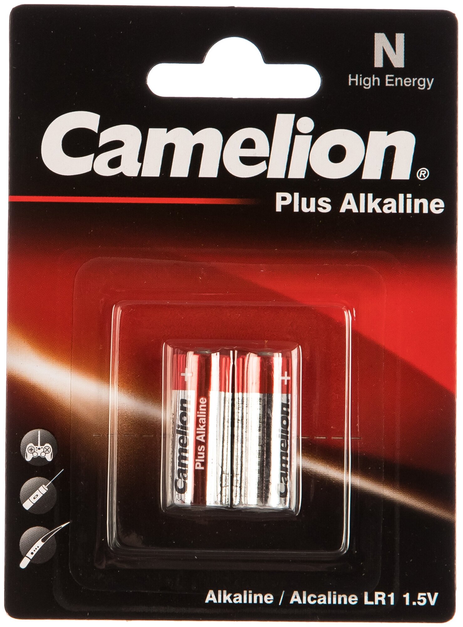 Батарейка 1.5В Camelion LR1 Alkaline BL-2 2605 15083671