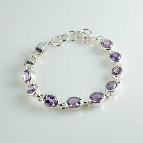 фото Браслет из серебра с аметистом milana silver