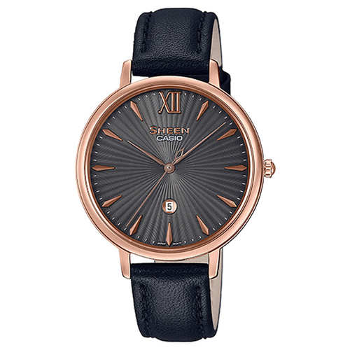 фото Наручные часы casio casio she-4534pgl-1a, черный