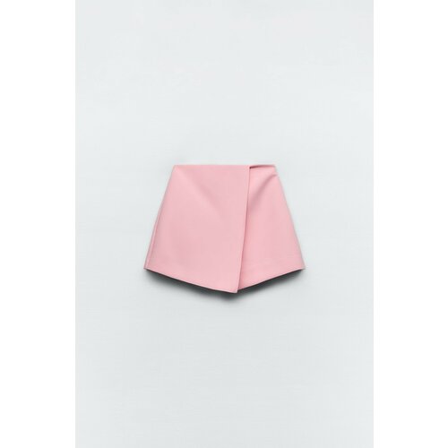 Шорты  Zara, размер XS, розовый