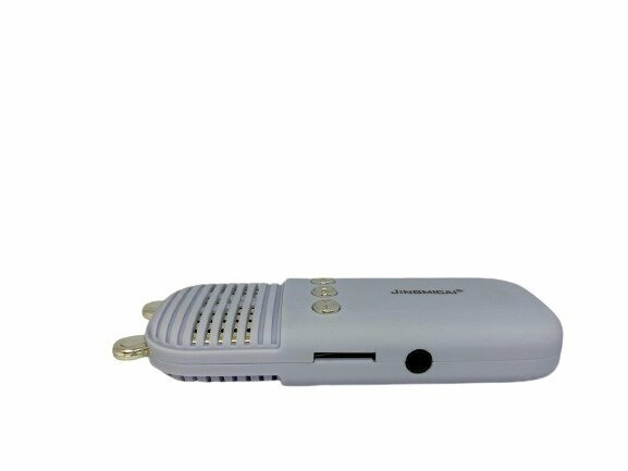 Портативный MP3 плеер со встроенным динамиком / С наушниками в комплекте / Для детей и взрослых / JM - 752N / серый — фото 2