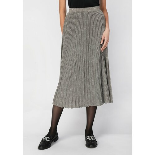 фото Юбка vivawool, размер 42, коричневый