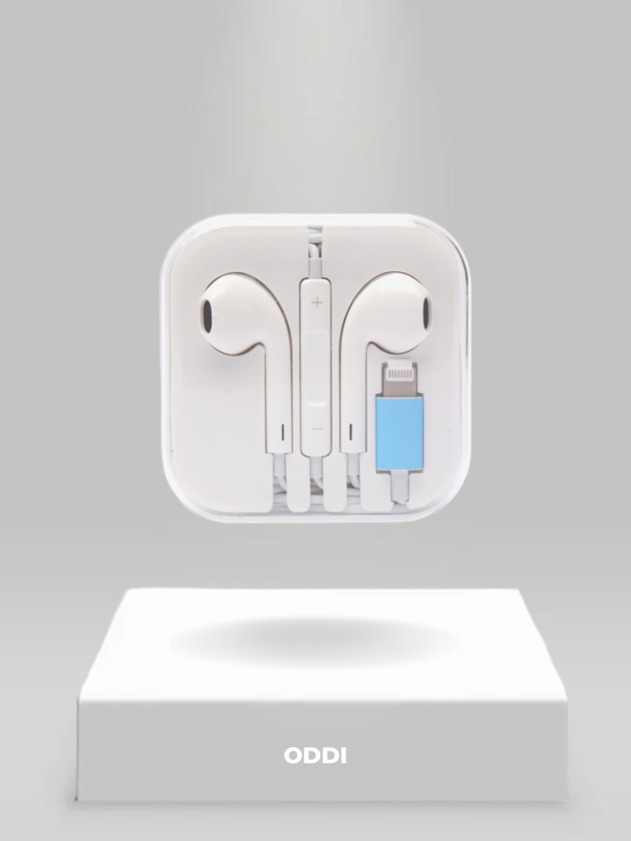 Наушники проводные с микрофоном для Apple iPhone Lightning