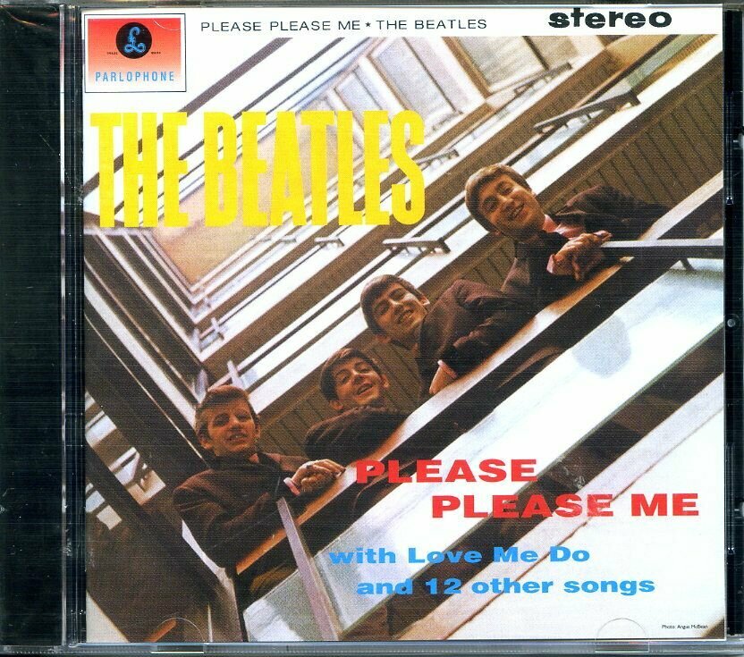 Музыкальный компакт диск THE BEATLES - Please Please Me 1963 г. (производство Россия) Медиа - фото №1