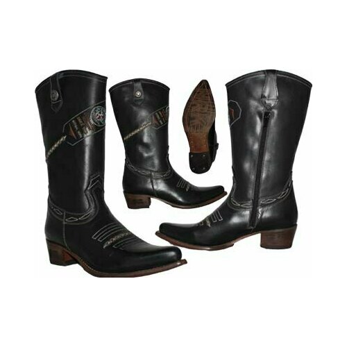 Сапоги  New Rock, размер 40, черный