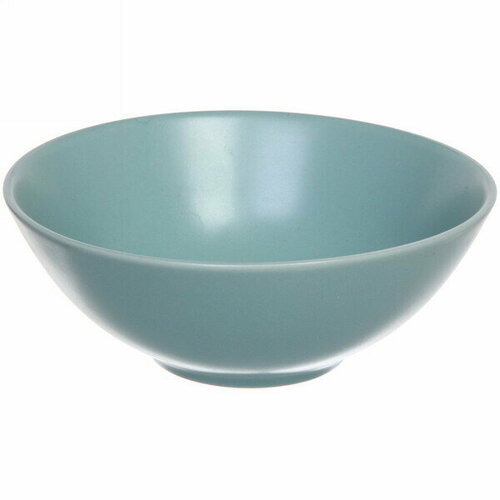 Салатник керамический 500мл «Матовая глазурь» нежная мята 16*6см