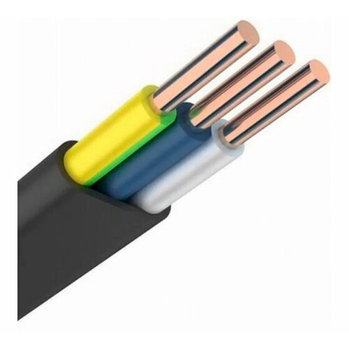 Кабель силовой ВВГ-нг(А)-LS 3х2.5 (100м) -0.660 ТРТС | код 656738 | Альфакабель (упак.100 м.)