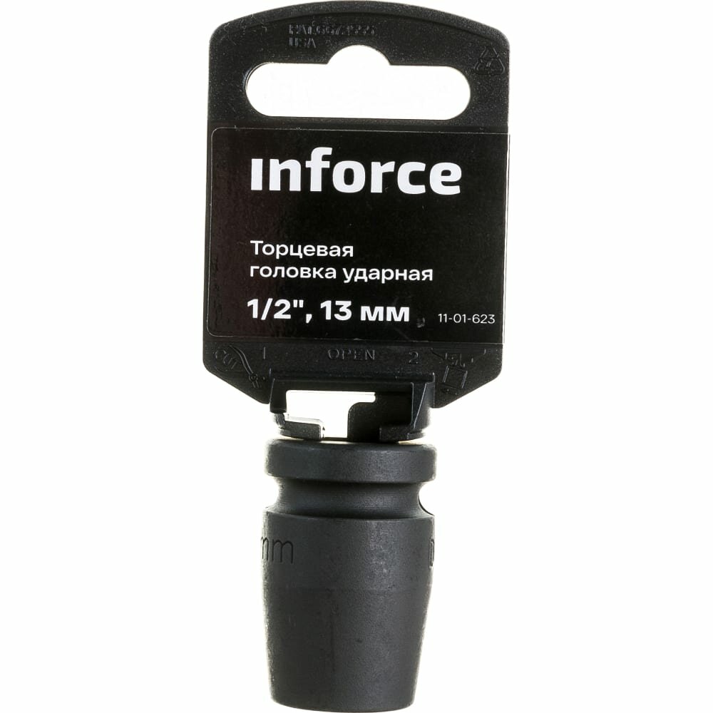 INFORCE Торцевая головка ударная 1/2"DR 13мм 11-01-623