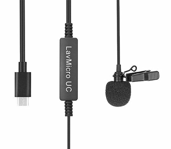 Микрофон Saramonic LavMicro UC, петличный, USB-C