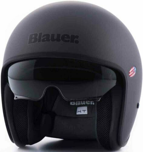 Blauer Pilot 1.1 Monochrome Titan Matte открытый шлем / (Размер: M (57/58))
